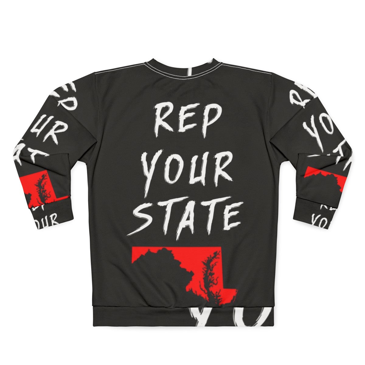 Maryland state pride sweatshirt - Back