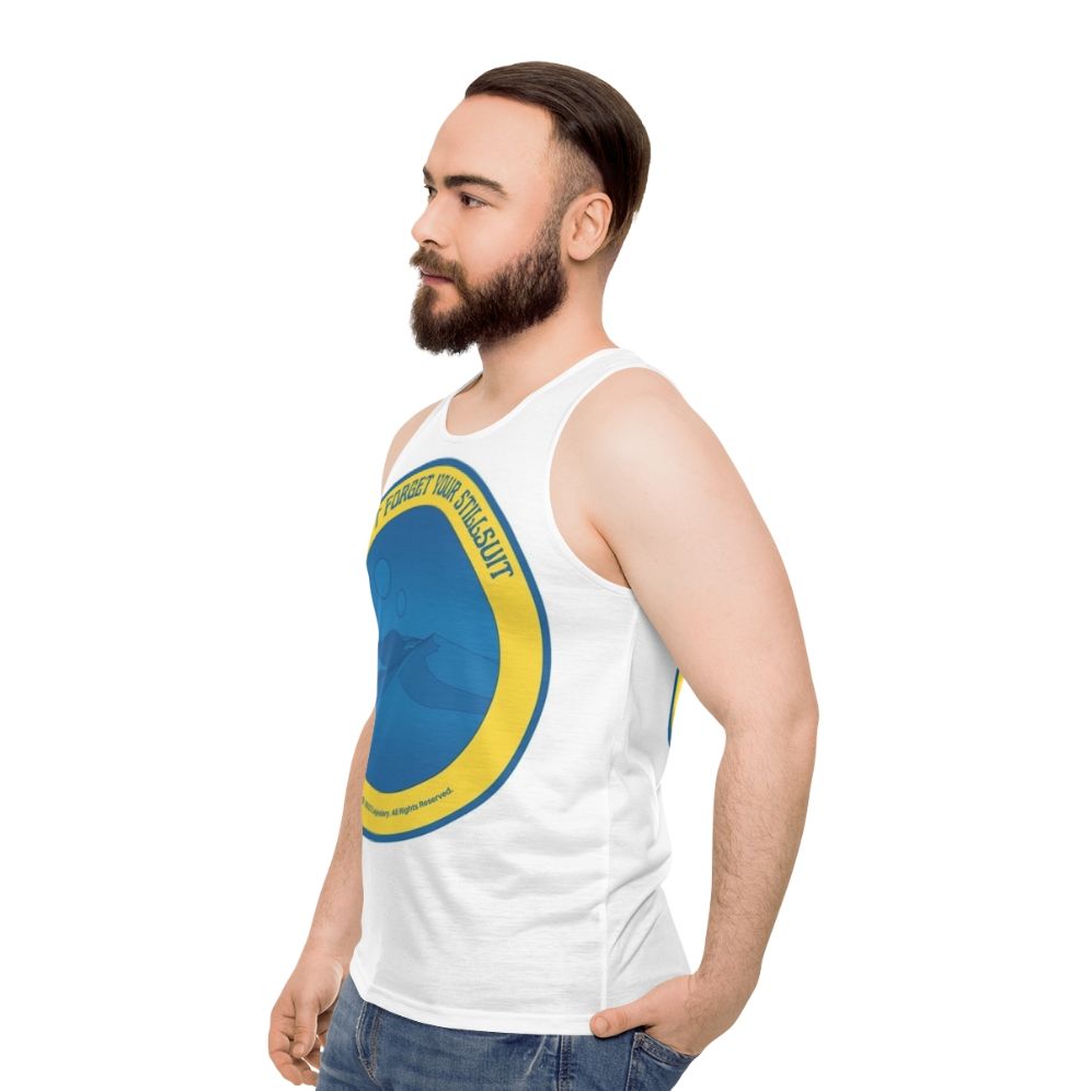 Unisex Dune Arrakis Desert Tank Top - men side