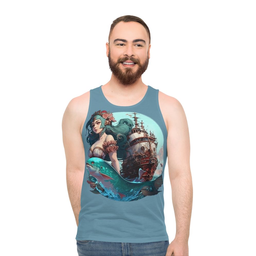 Mythical Sea Creatures Unisex Tank Top - men