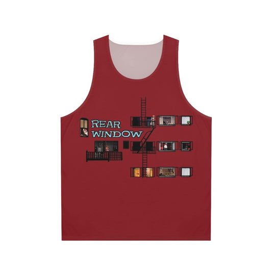 Rear Window Hitchcock Film Unisex Tank Top