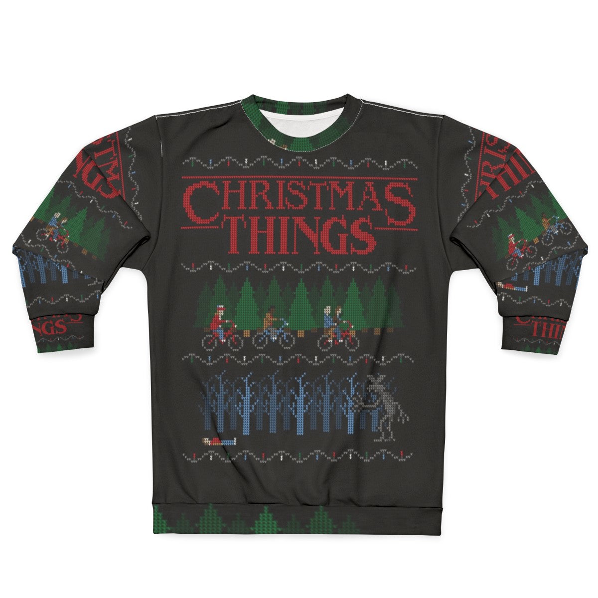 Christmas Things Sweatshirt 2 - Festive Holiday Sweater