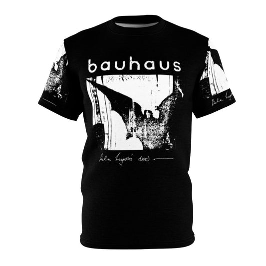 Gothic bat wing and Bela Lugosi inspired all-over print t-shirt