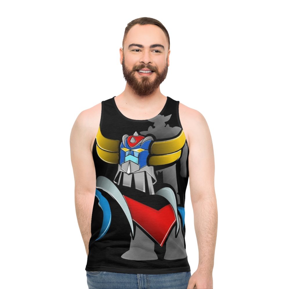 Vintage Goldorak Grendizer Anime Inspired Unisex Tank Top - men