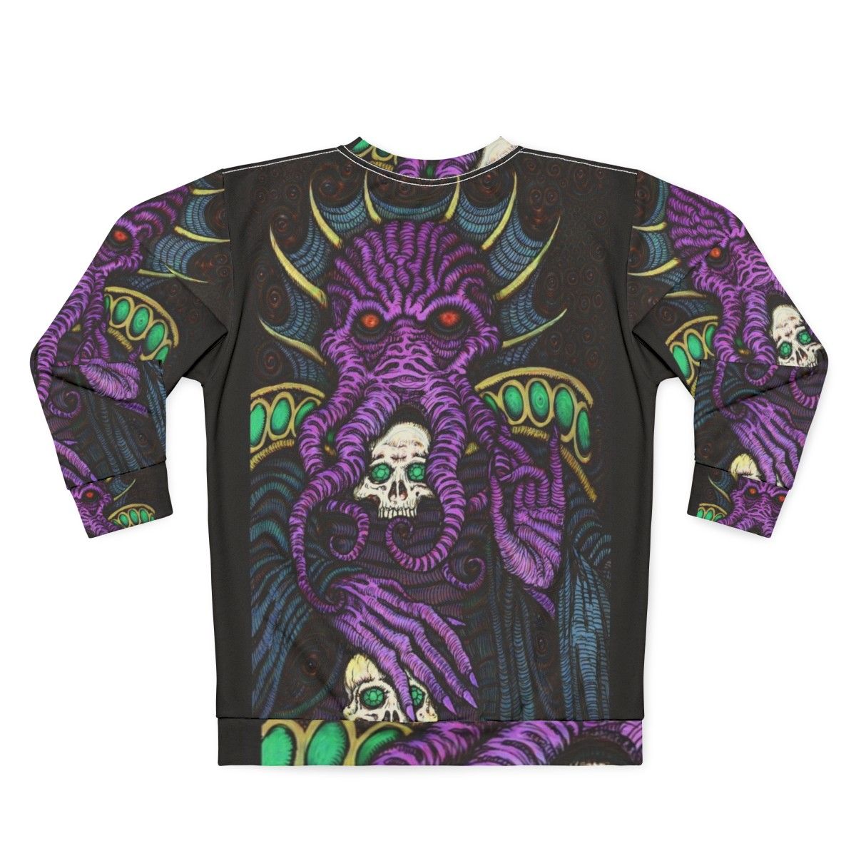 Mind Flayer Azhmodai 2018 Dungeons & Dragons Sweatshirt - Back