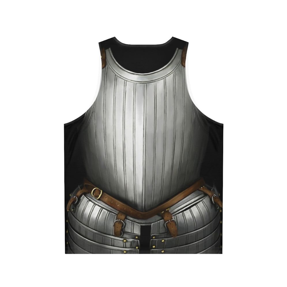 17th Century Cuirass Inspired Unisex Tank Top - Back