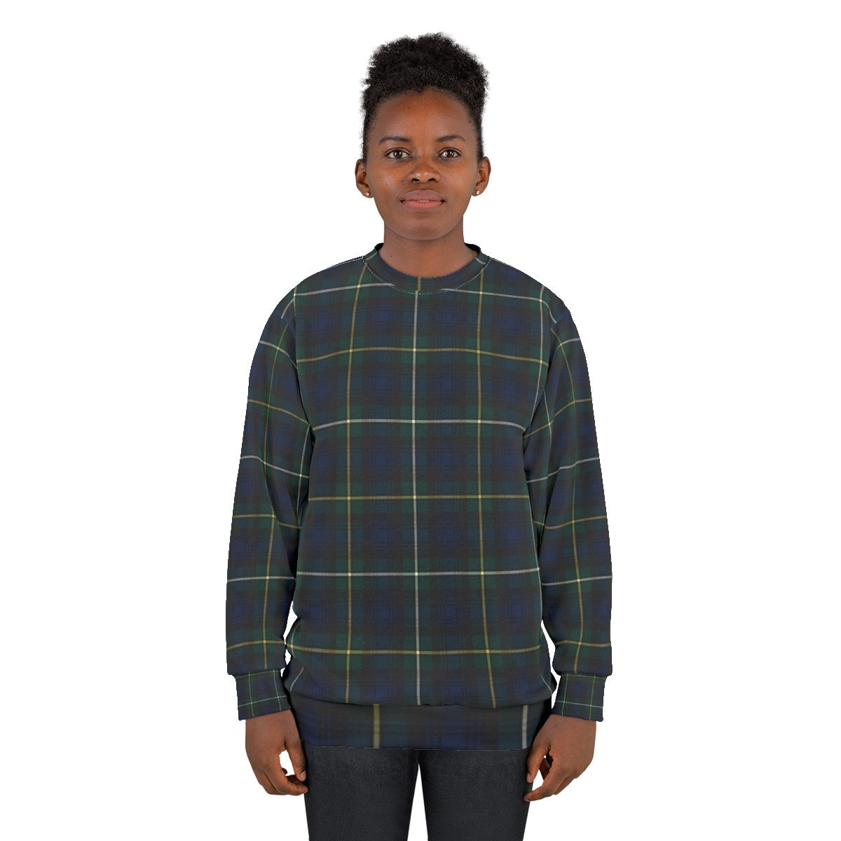 Clan Campbell Tartan Sweatshirt - women