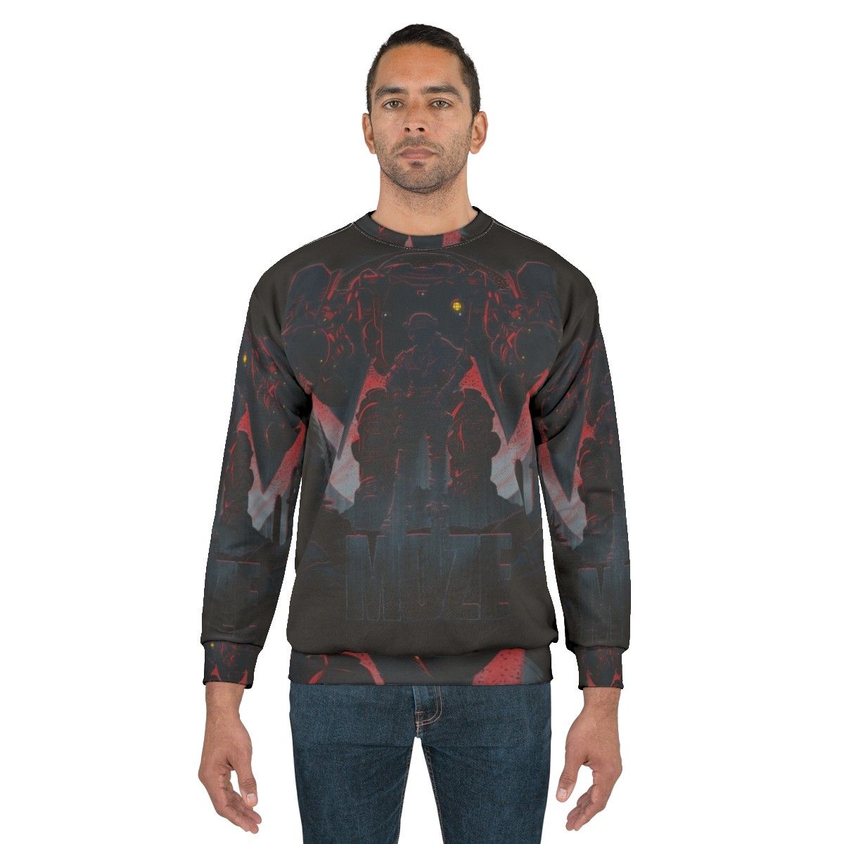 Borderlands 3 Moze Sweatshirt with Fan Art Design - men