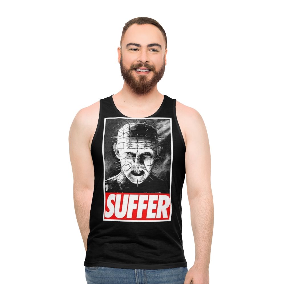 Pinhead Hellraiser Unisex Horror Tank Top - men