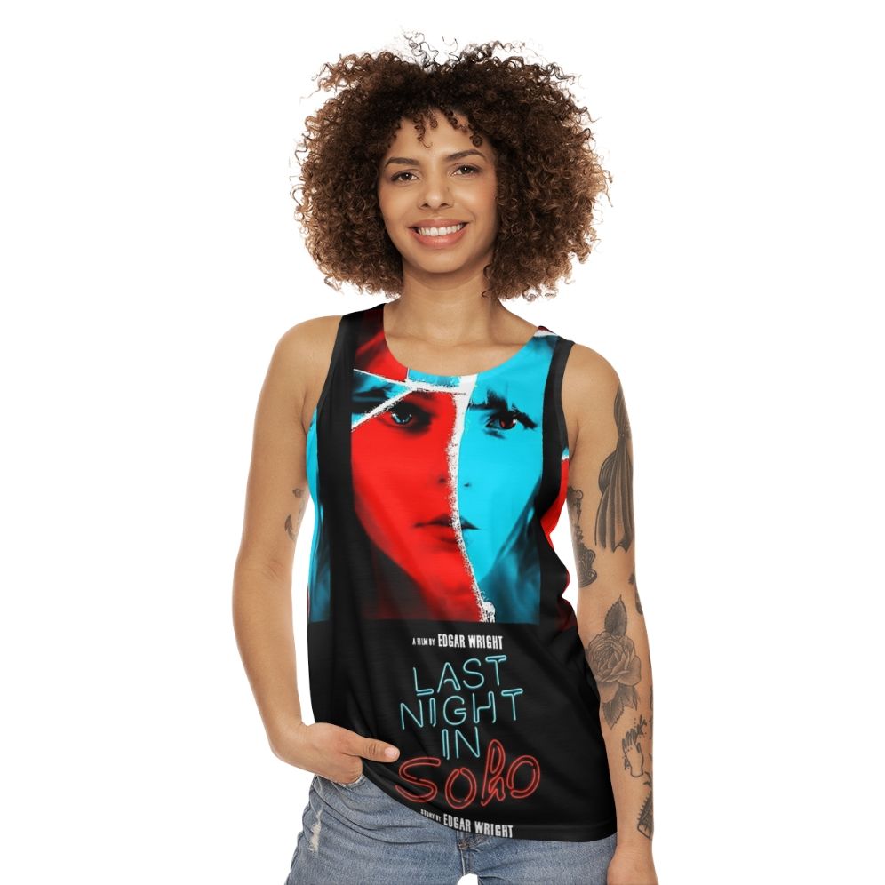 Last Night in Soho Unisex Horror Thriller Tank Top - women