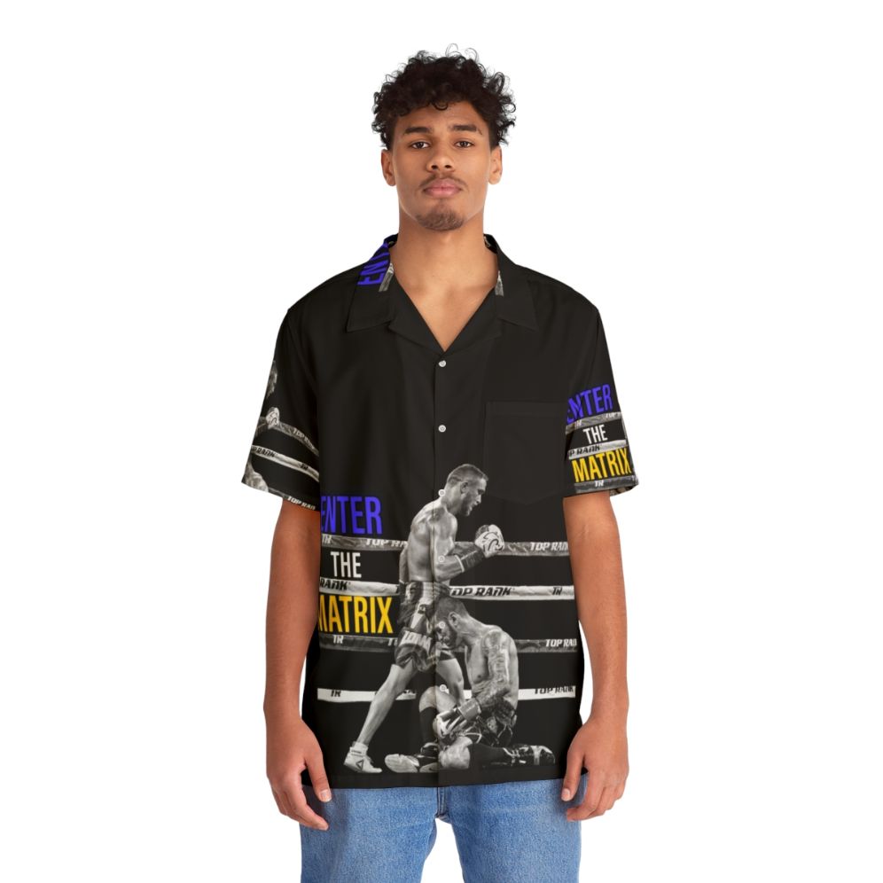 Vasyl Lomachenko Boxing Hawaiian Shirt - People Front