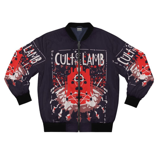 Cult Bomber Jacket featuring video game inspired sheep design