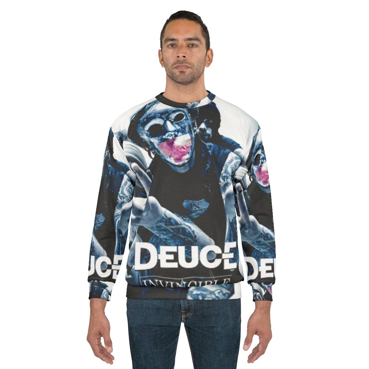 Deuce Men's Graphic Pullover Sweatshirt - men