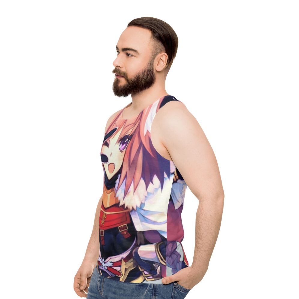 Astolfo Unisex Anime Tank Top - men side