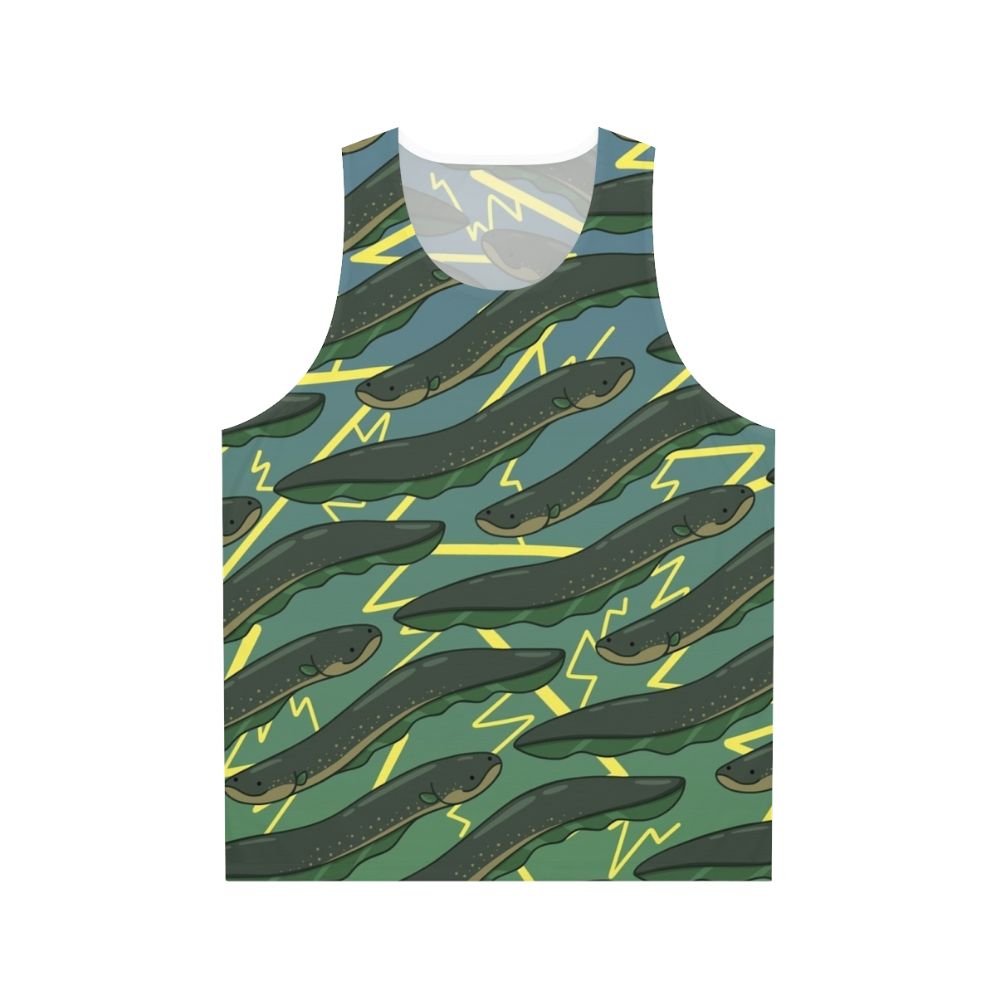 Electric Eel Pattern Unisex Tank Top