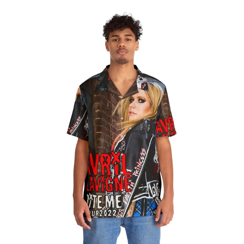 Avril Lavigne Hawaiian Shirt for 2022 Tour - People Front