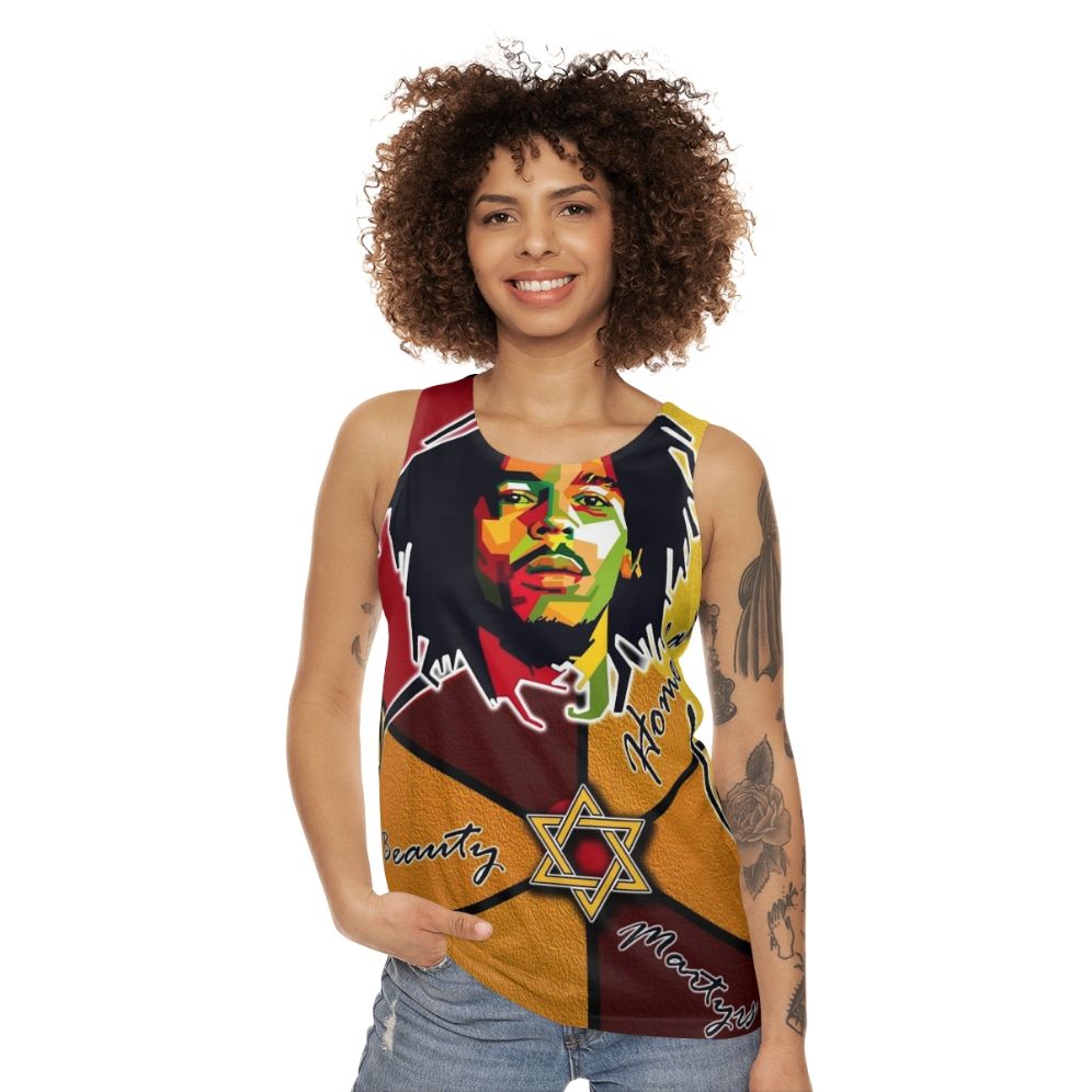 Unisex casual tank top for men and women - women