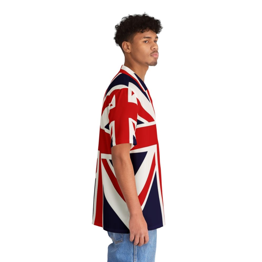 Rose Union Jack Great Britain Punk Rock Hawaiian Shirt - People Pight