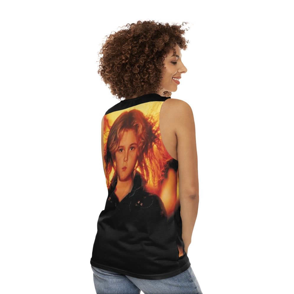 Firestarter Unisex Tank Top - women back