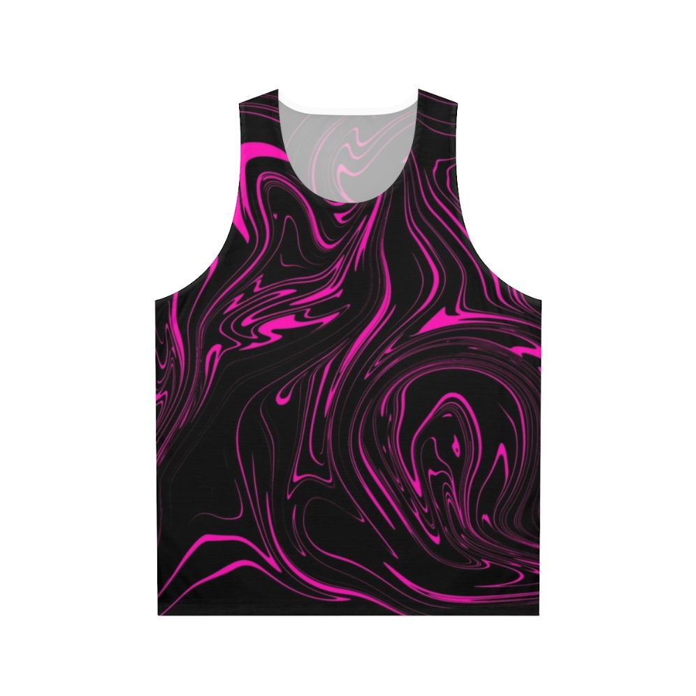 Galaxy swirl unisex tank top