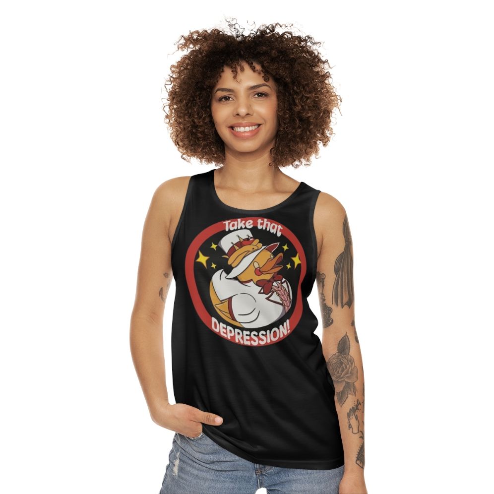 Hazbin Hotel inspired unisex tank top - women