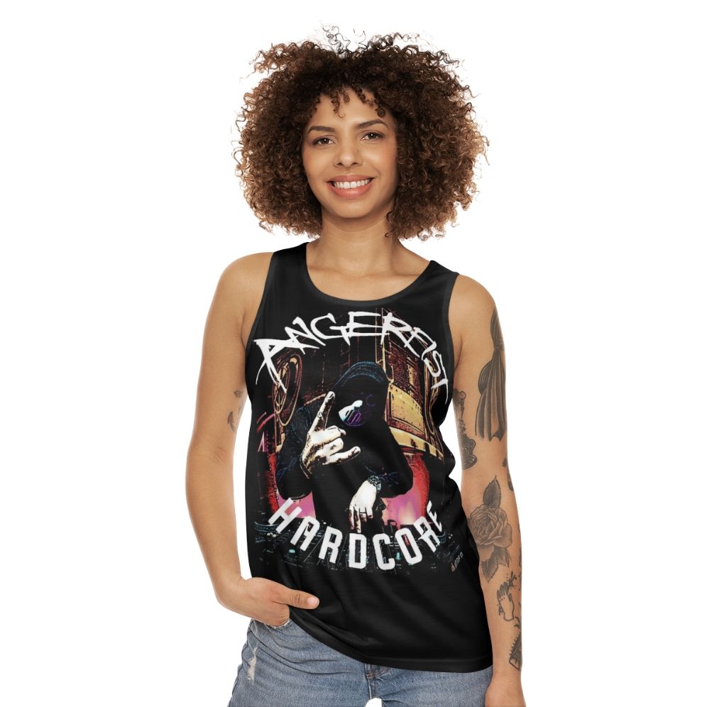 Angerfist Hardcore Hardstyle DJ Tank Top - women