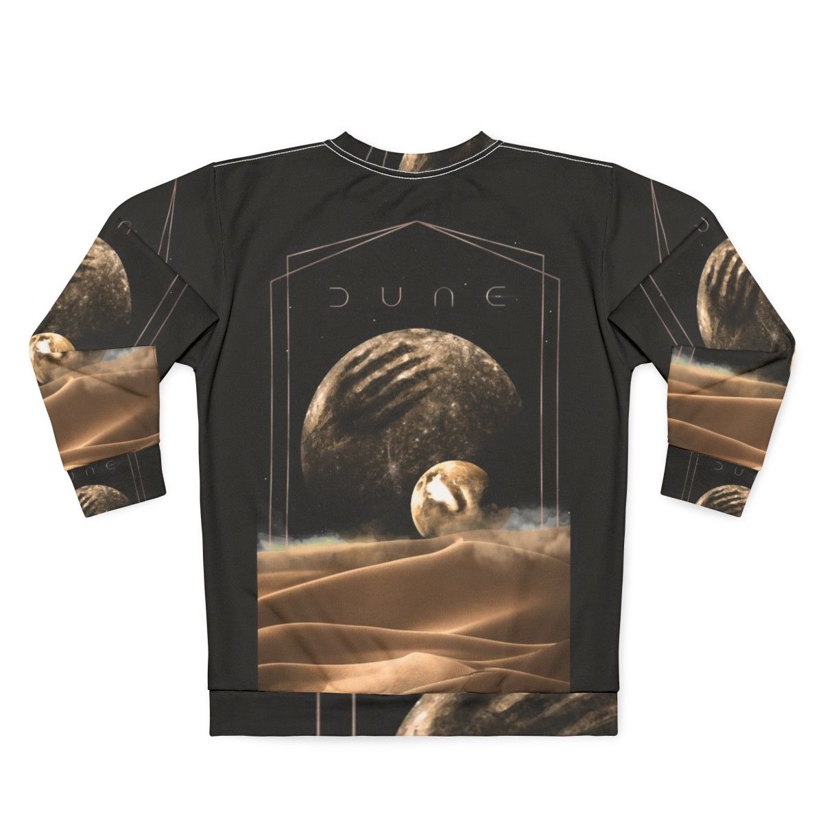 Dune Moons Sci-Fi Sweatshirt - Back