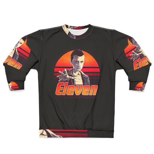 Stranger Things Eleven Retro 80s Sweatshirt