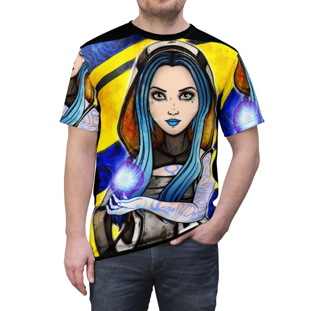 Borderlands siren fan art design on a t-shirt - men front