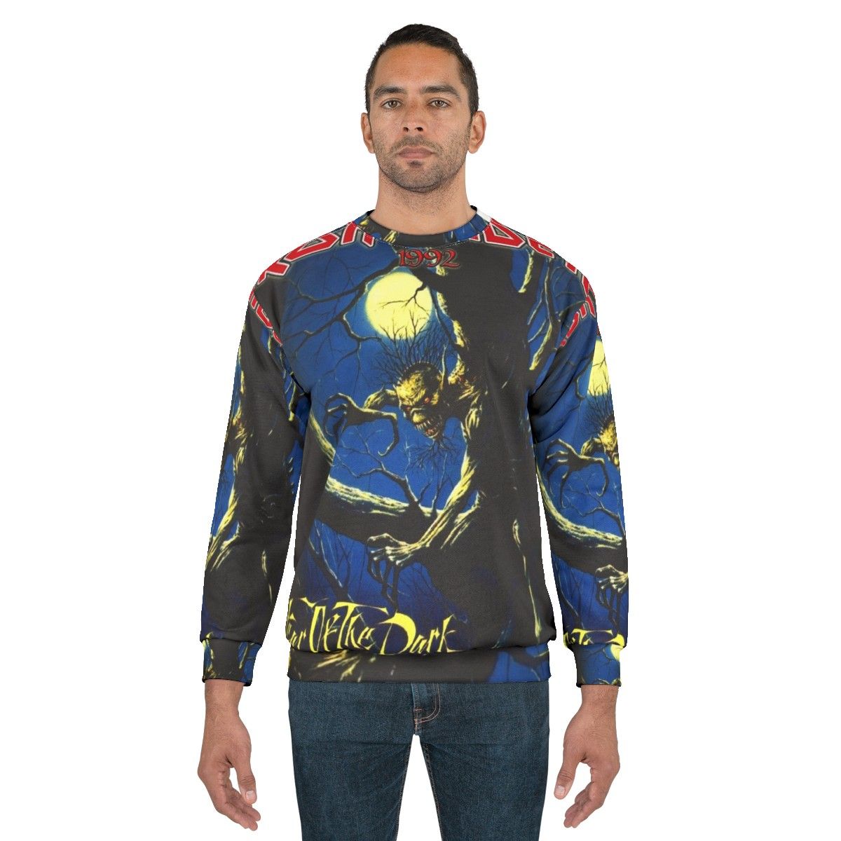 Iron Maiden "Fear of the Dark" Heavy Metal Sweatshirt - men