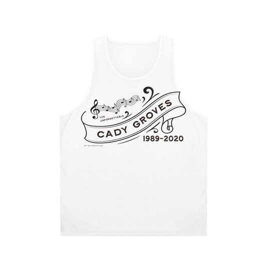 Cady Groves Unisex Music Fan Tank Top