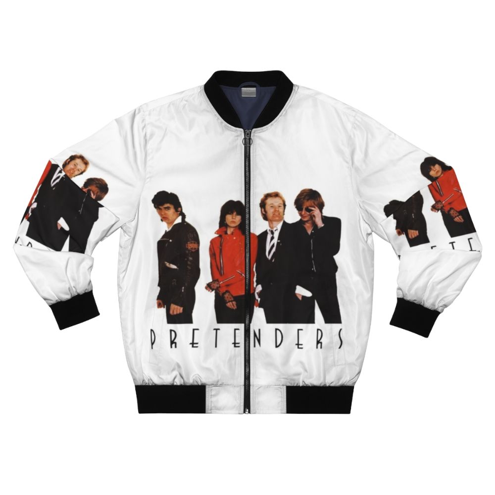 Pretenders Tour 2016 Bomber Jacket with the band's logo and tour dates