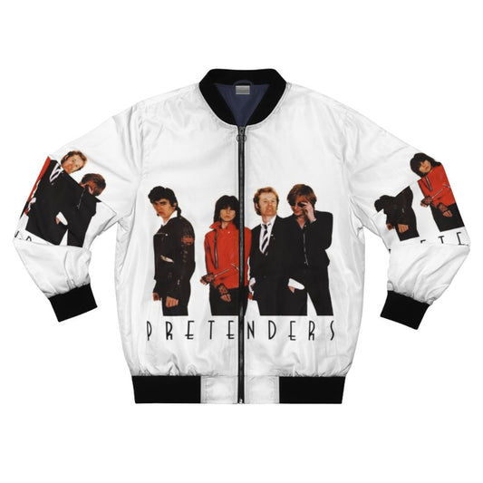 Pretenders Tour 2016 Bomber Jacket with the band's logo and tour dates