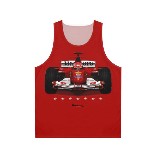 Formula One F1 Champion Unisex Tank Top