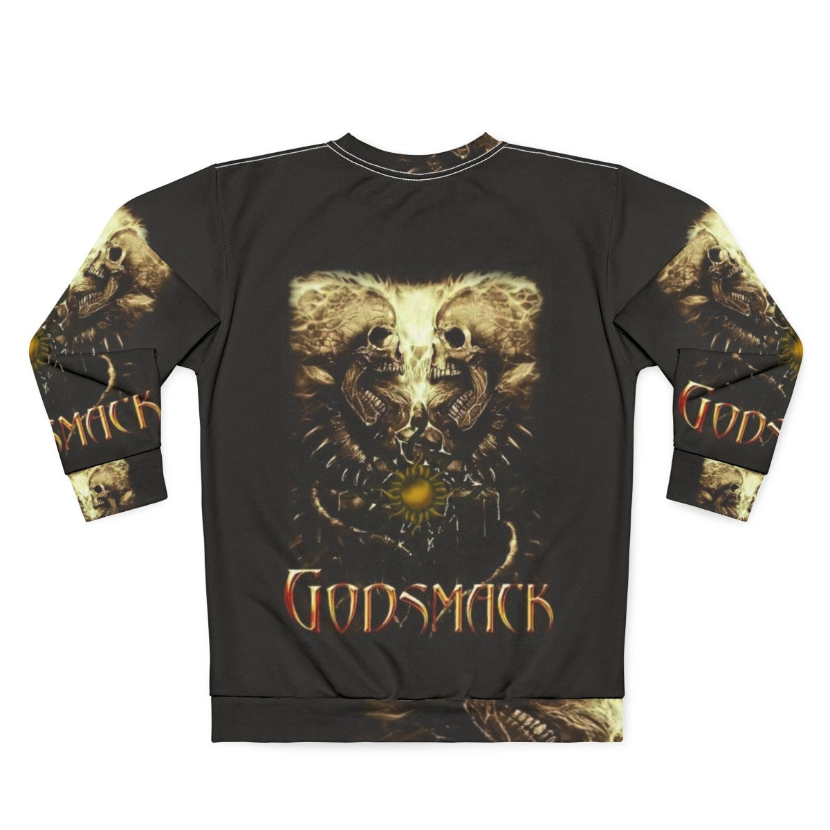 Retro Godsmack Band Sweatshirt - Back