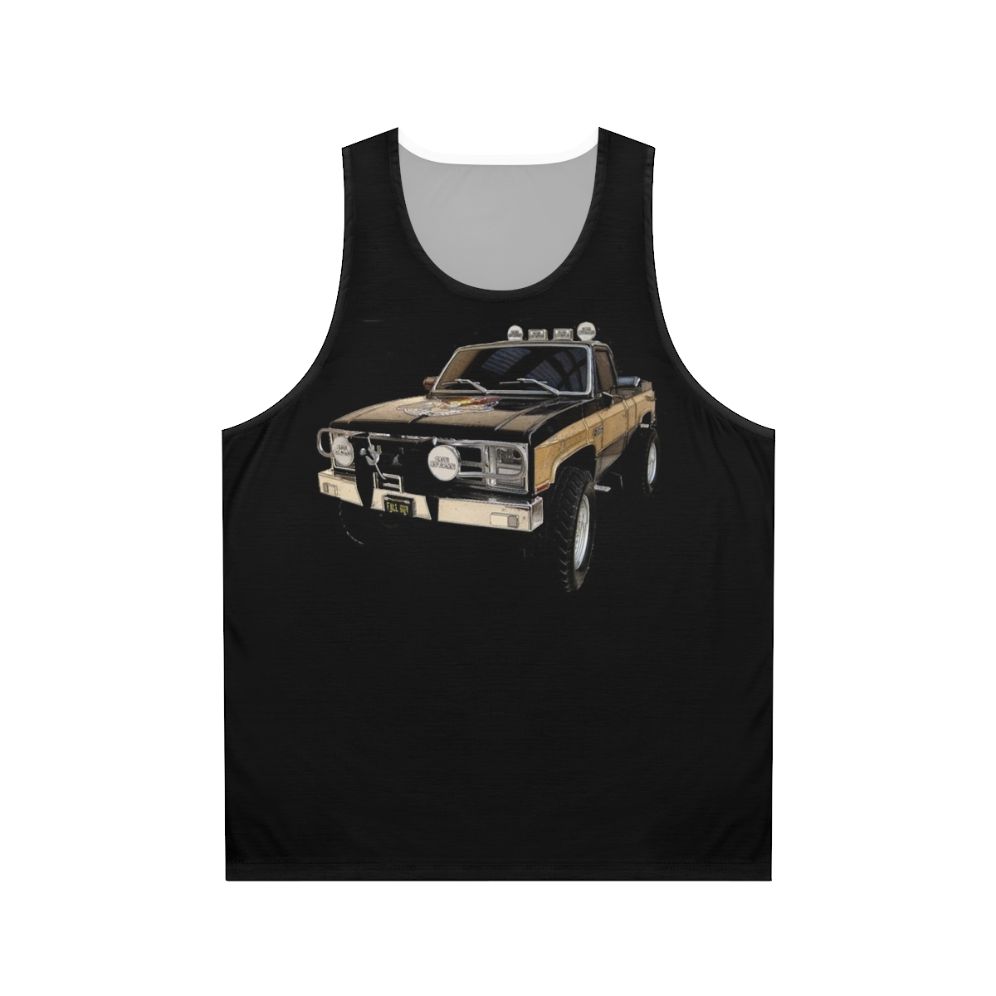 Unisex The Fall Guy GMC Sierra Grande Tank Top