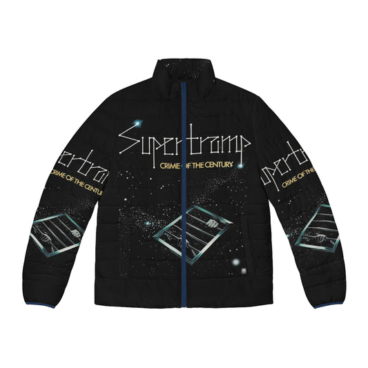 Supertramp Crime Of The Century Premium Puffer Jacket featuring Electric Light Orchestra and Jeff Lynne inspired design