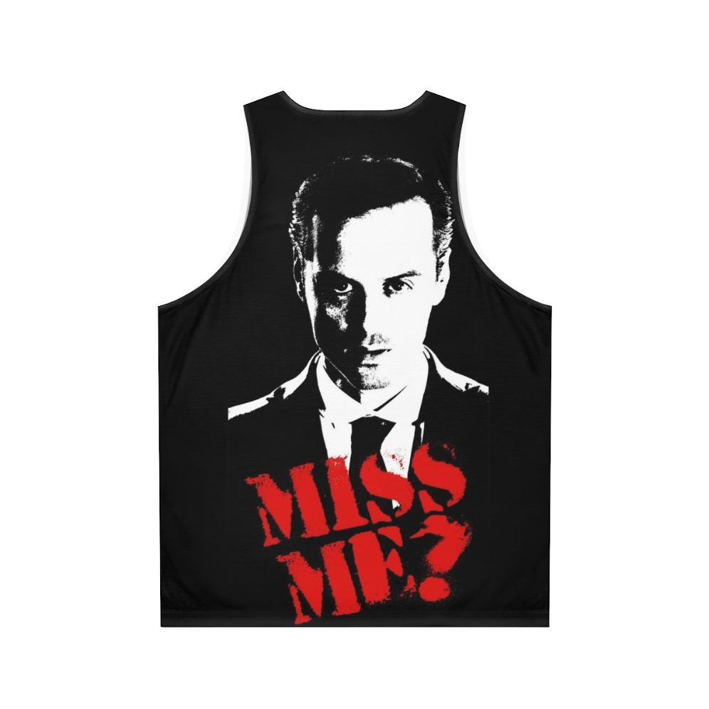 Sherlock Inspired Moriarty Unisex Tank Top - Back