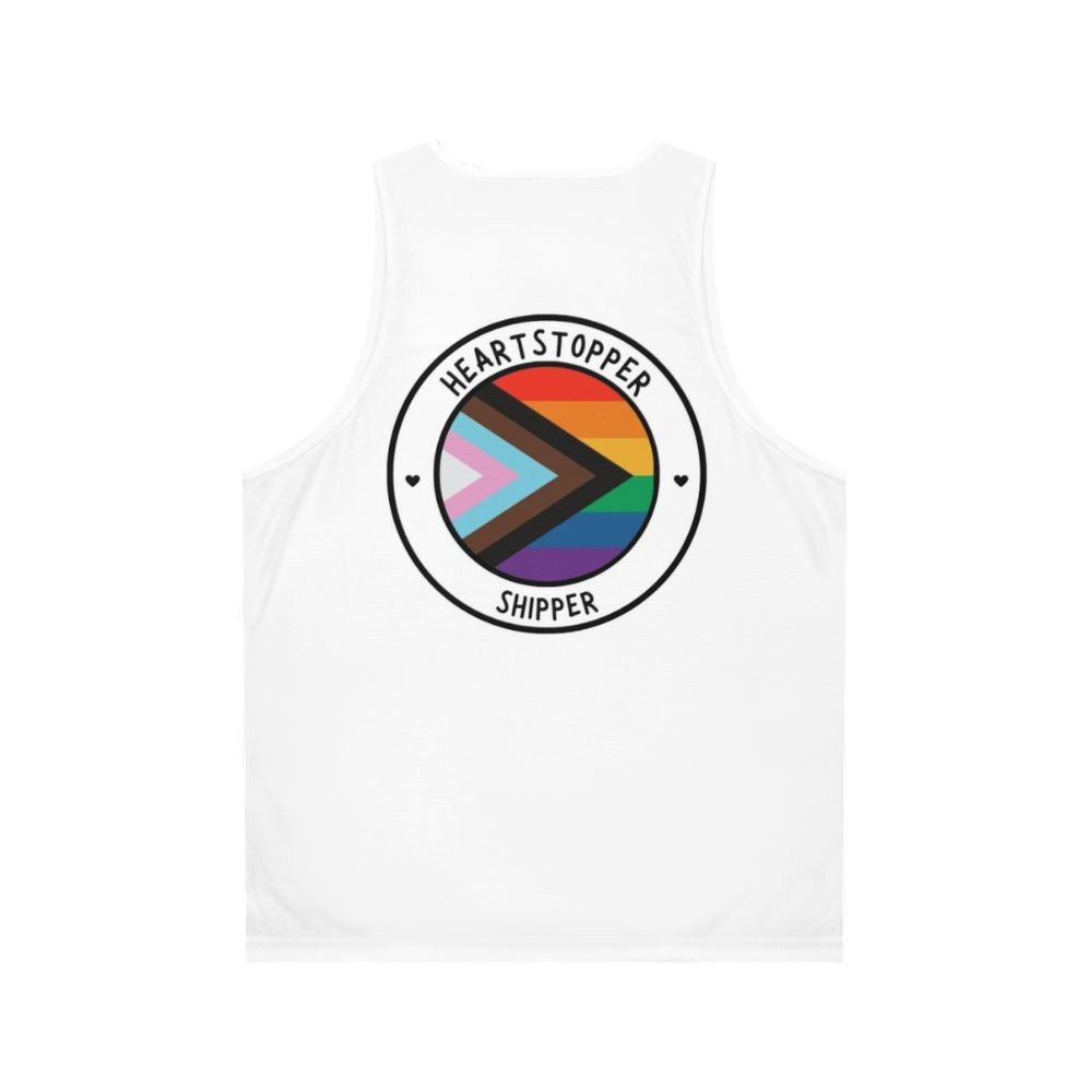 Heartstopper Inspired Unisex Tank Top - Back