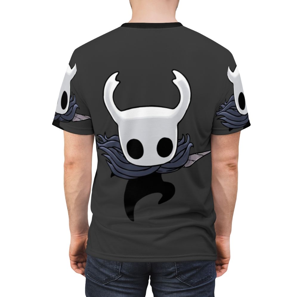 Hollow Knight Inspired Attack T-shirt with Detailed Artwork - men back