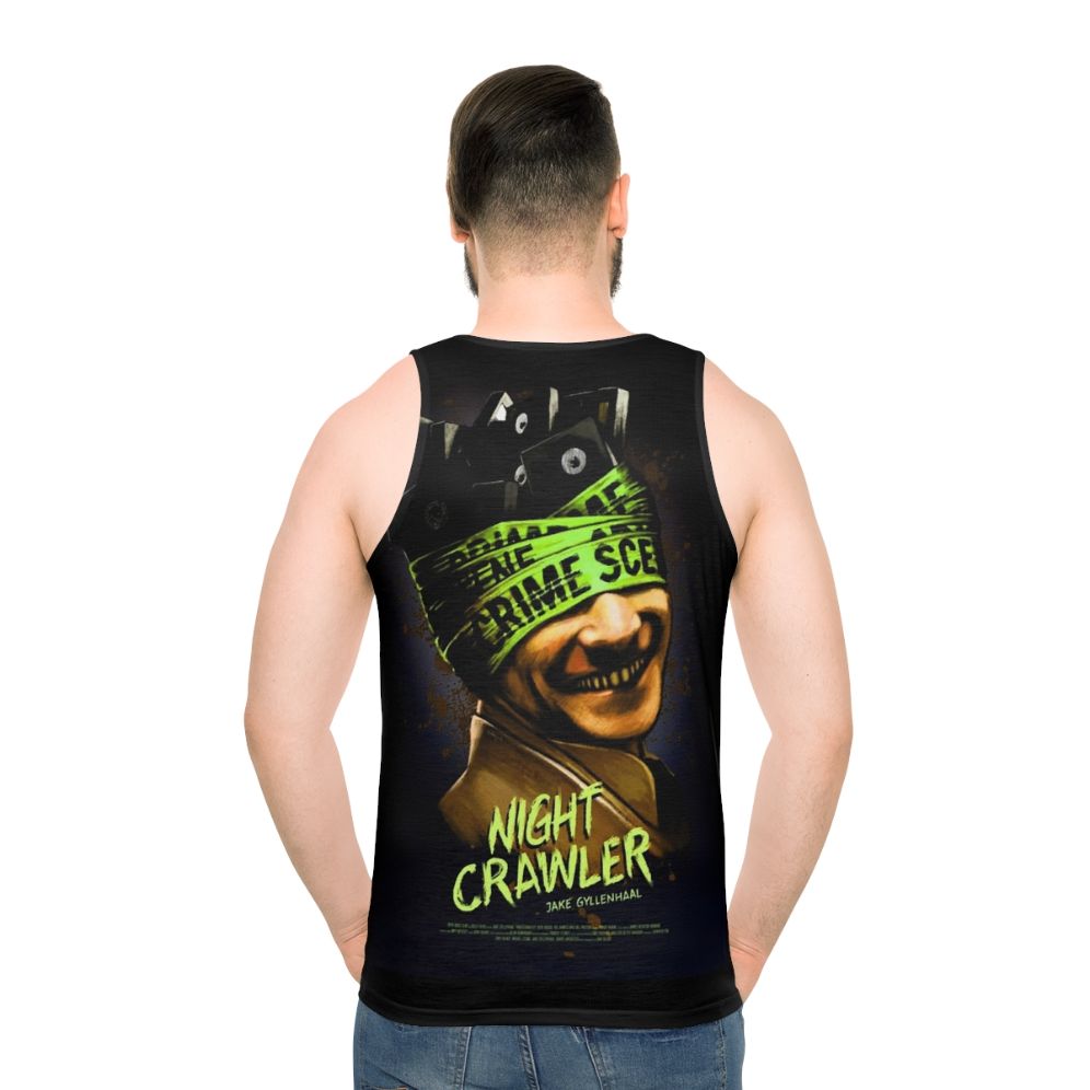 Nightcrawler Unisex Thriller Movie Tank Top - men back