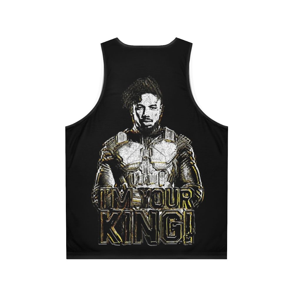 "I'm Your King" Unisex Black Panther Inspired Tank Top - Back