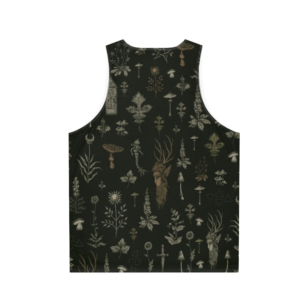 Enchanting Forest Guardian Unisex Tank Top - Back