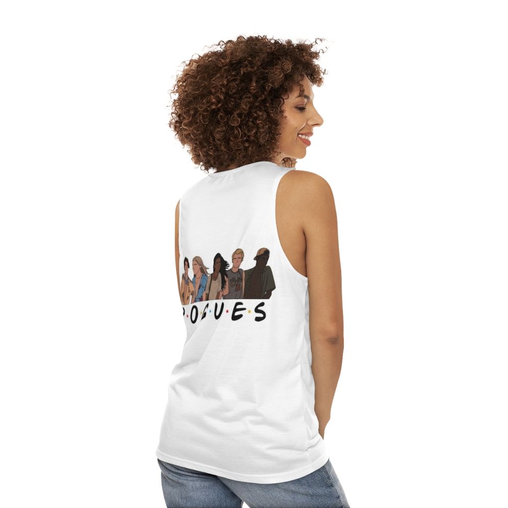 Outer Banks Pogue Life Pogues Unisex Tank Top - women back