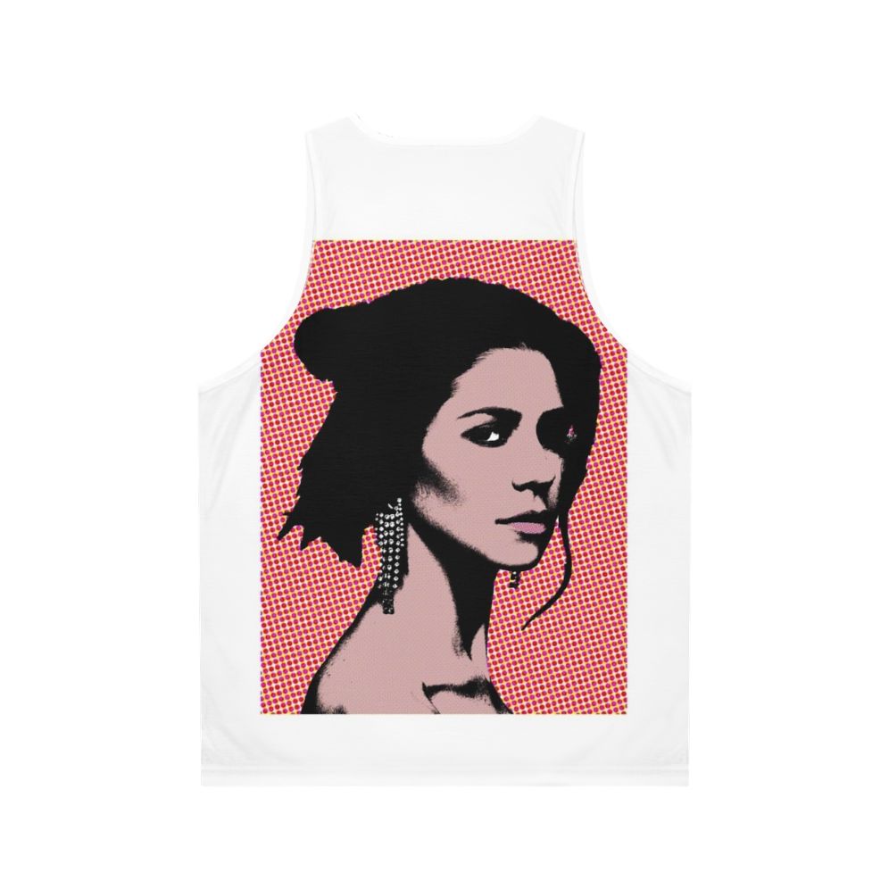 Marina Pop Art Unisex Tank Top - Back