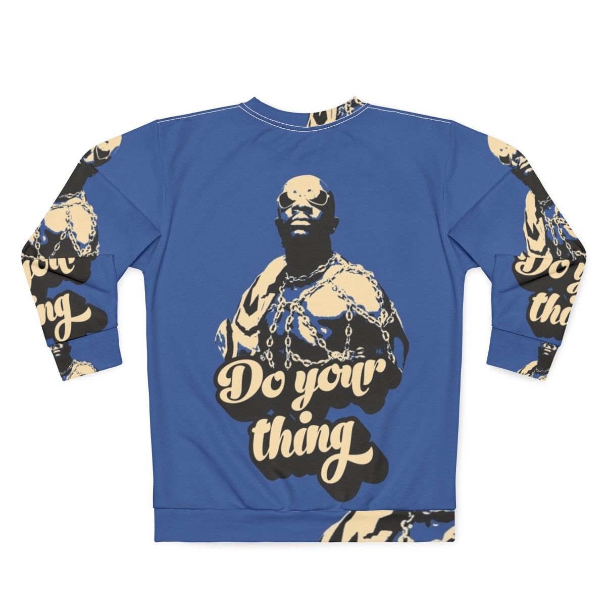 Isaac Hayes "Do Your Thing" Retro Funk Sweatshirt - Back