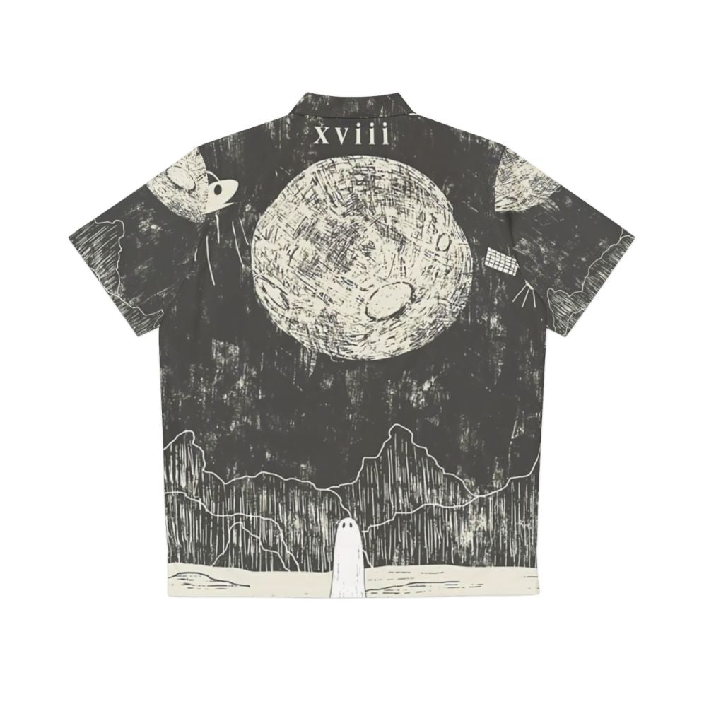 Planets Phoebe Bridgers Hawaiian Shirt with celestial design - Back