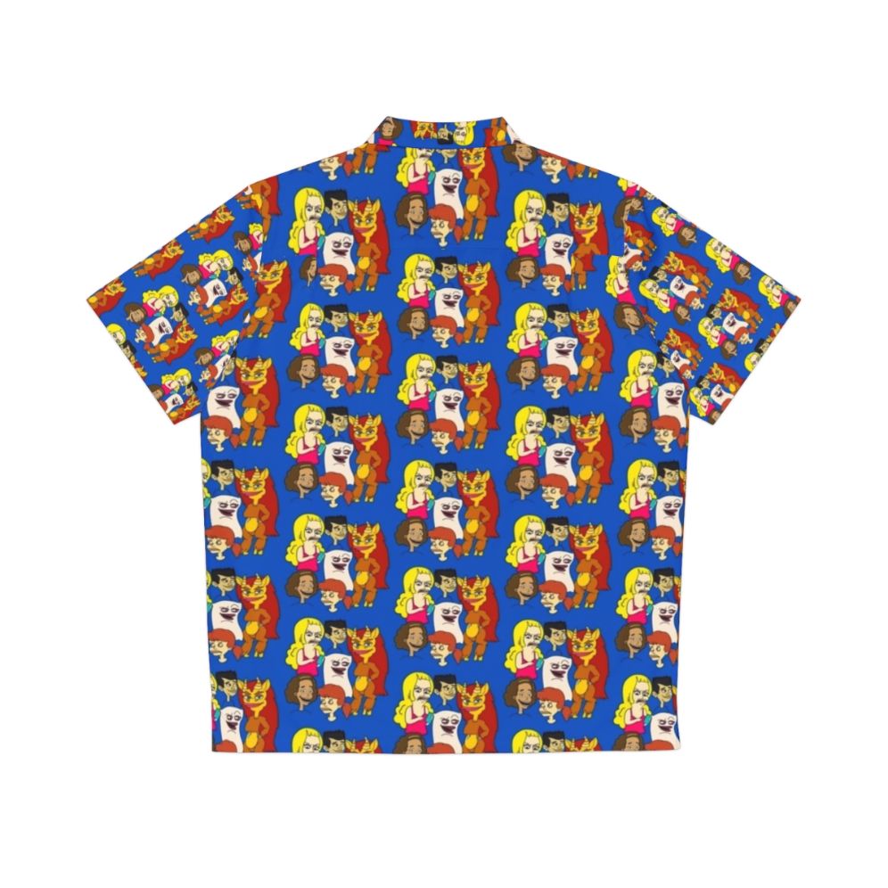 Big Mouth Netflix Art Hawaiian Shirt - Back