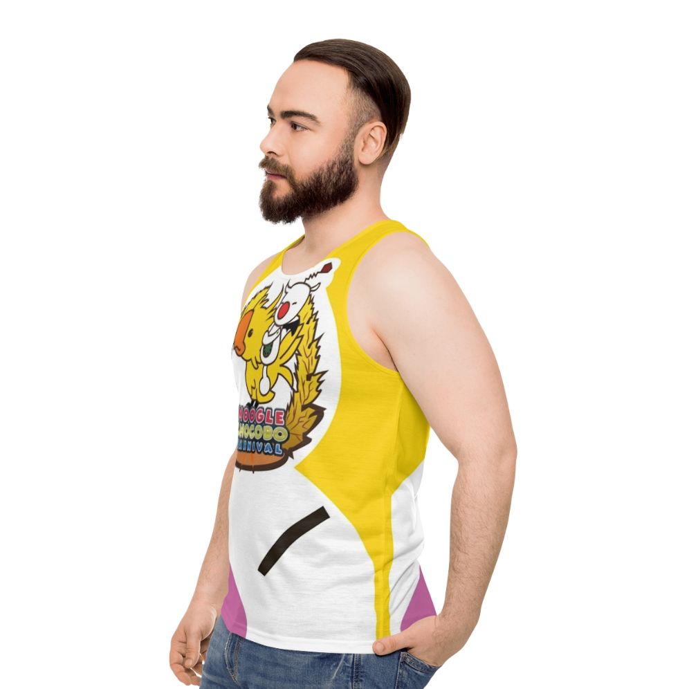 Final Fantasy XV Chocobo Festival Unisex Tank Top - men side