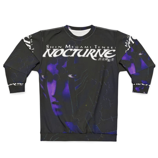 Nocturne Sweatshirt featuring Shin Megami Tensei Demifiend character