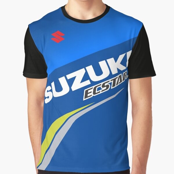 Suzuki MotoGP Graphic T-Shirt featuring the Suzuki Ecstar team livery